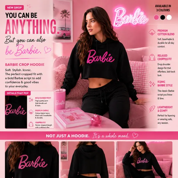 Women_Standard_Black_Barbie_Graphic_Print_Cropped_Hoodie