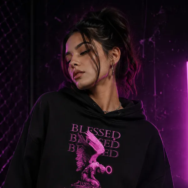 Women_Standard_Black_Blessed_Graphic_Print_Cropped_Hoodie