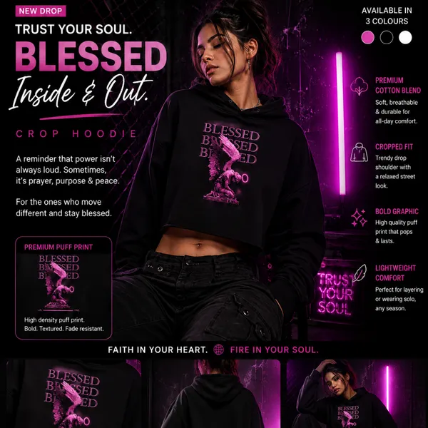 Women_Standard_Black_Blessed_Graphic_Print_Cropped_Hoodie