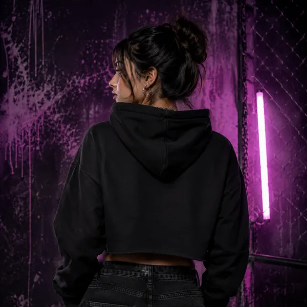 Women_Standard_Black_Nirvana_Graphic_Print_Cropped_Hoodie