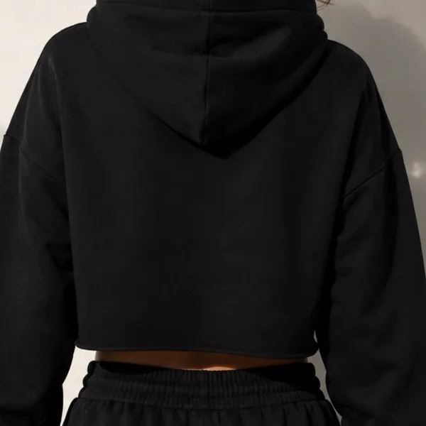 Women_Standard_Cropped_Hoodie_Black_Marvel_Graphic_Print