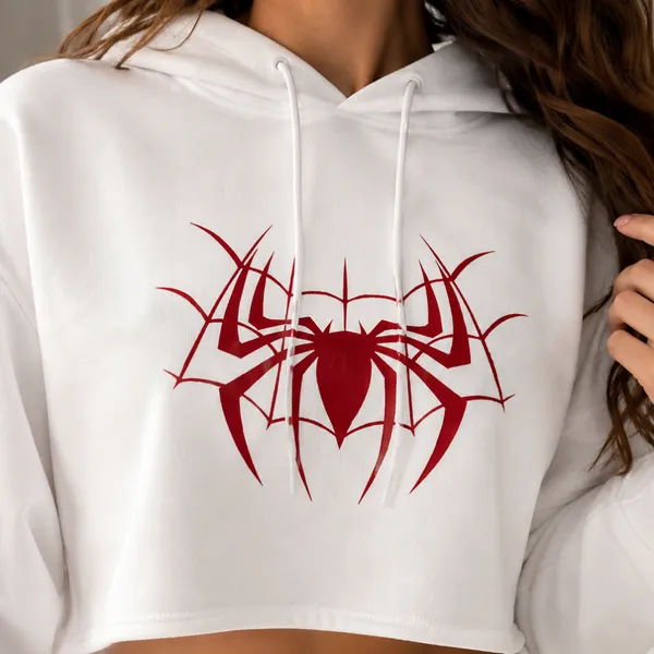 Women_Standard_White_Spider_Graphic_Print_Cropped_Hoodie