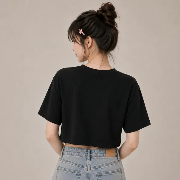 Black_Cotton_Lycra_it's_ok_to_not_be_ok_grey_Graphic_Crop_Top_For_Women