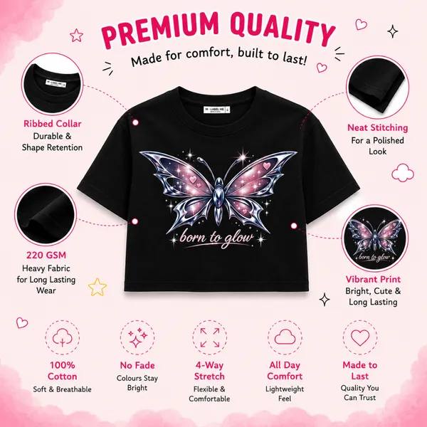 Born_To_Glow_Crop_Top_|_Cute_Butterfly_Graphic_Streetwear_Tee