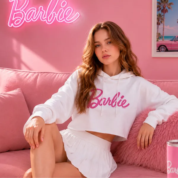 Women_Standard_White_Barbie_Graphic_Print_Cropped_Hoodie