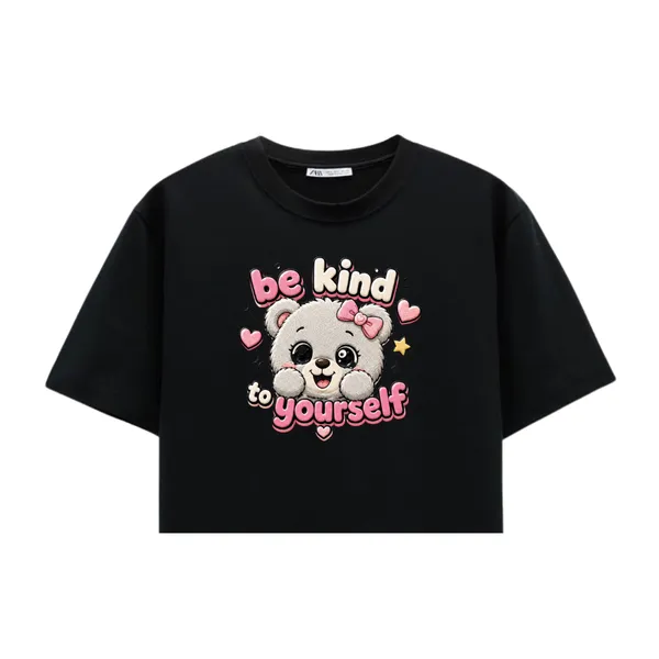 Black_Cotton_Lycra_"be_kind_to_yourself"_Graphic_Crop_Top_For_Women