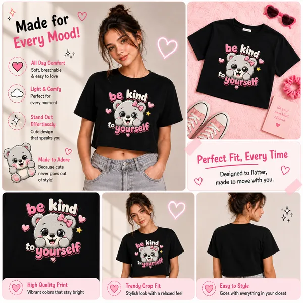 Black_Cotton_Lycra_"be_kind_to_yourself"_Graphic_Crop_Top_For_Women