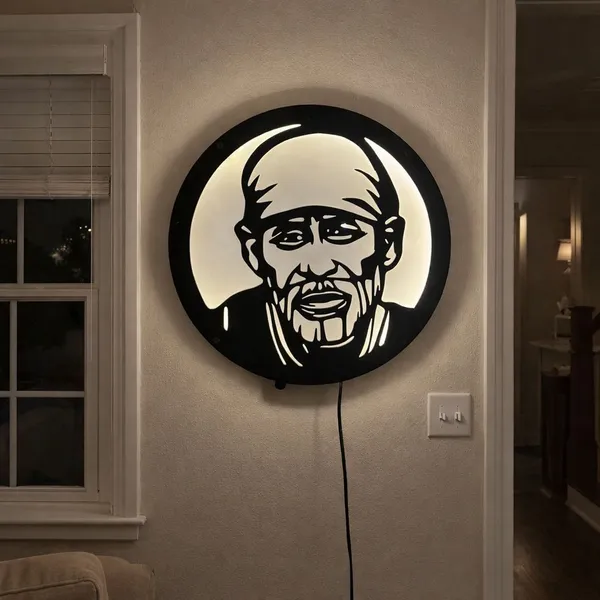 Sai_Baba_22_Mantras_LED_Wall_Light_|_spiritual_decorative_wall_lamp_(12_inch_X_12_inch,_Black)