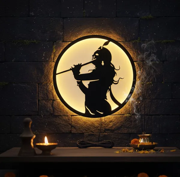 Crafties_Led_Krishna_Wall_Light_|_flute_krishna_decorative_wall_lamp_(12_inch_X_12_inch,_Black)