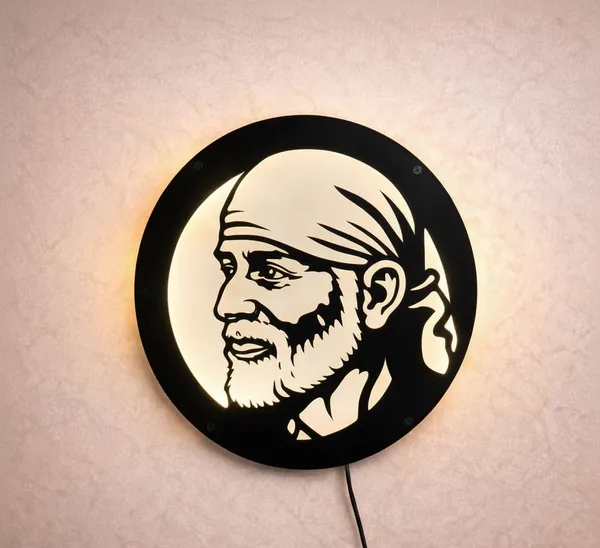 Crafties_Led_Sai_Baba_Wall_Light_|_spiritual_decorative_wall_lamp_(12_inch_X_12_inch,_Black)