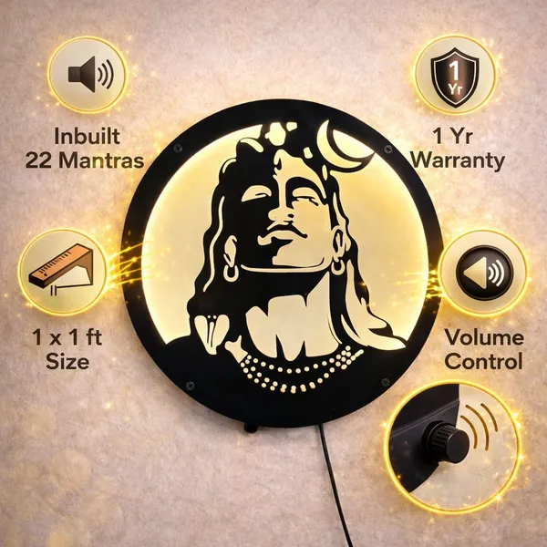 Adiyogi_Shiva_22_Mantras_wall_light_decorative_wall_lamp_|_spiritual_home_decor_light_(12_inch_X_12_inch,_Black)