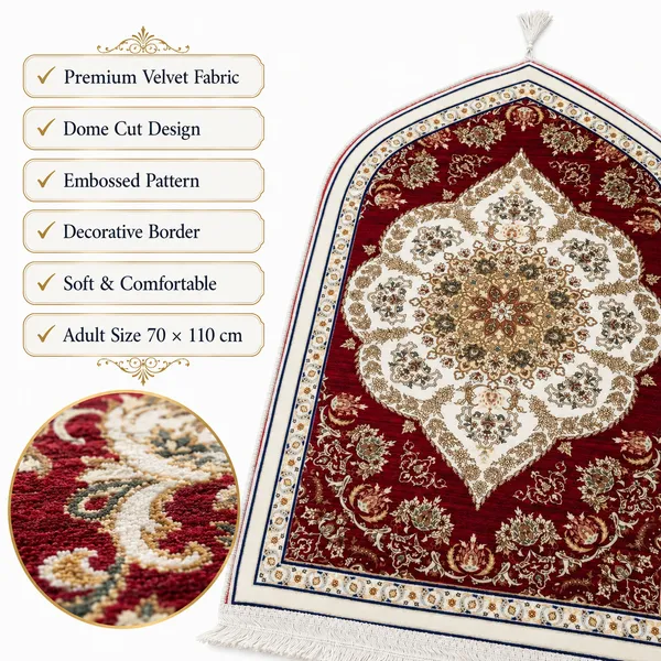 Dome_Cut_Printed_Velvet_Prayer_Mat