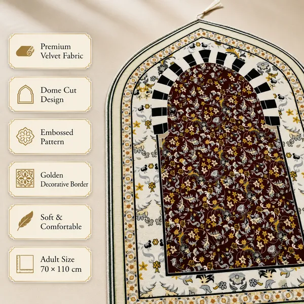 Dome_Cut_Printed_Velvet_Prayer_Mat