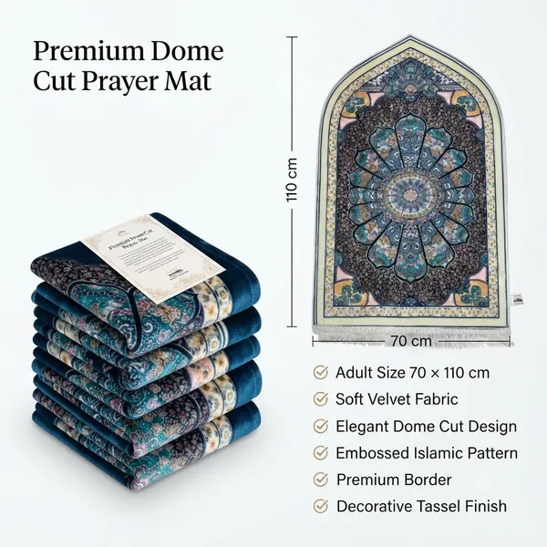 Dome_Cut_Printed_Velvet_Prayer_Mat