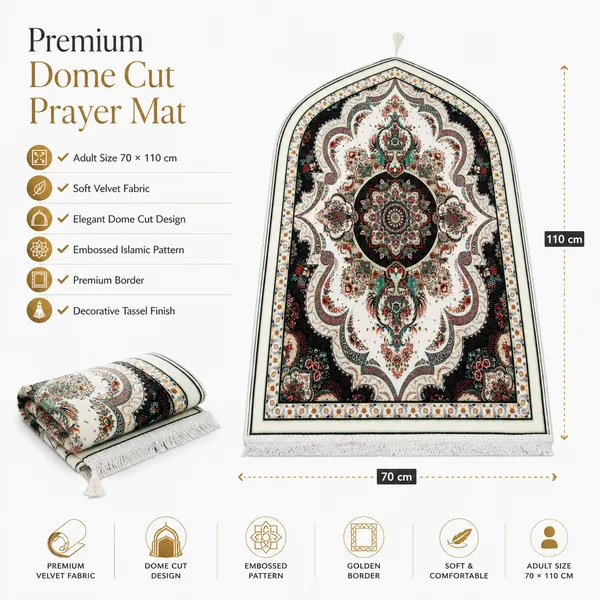 Dome_Cut_Printed_Velvet_Prayer_Mat