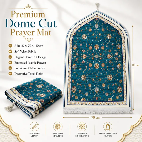Dome_Cut_Printed_Velvet_Prayer_Mat
