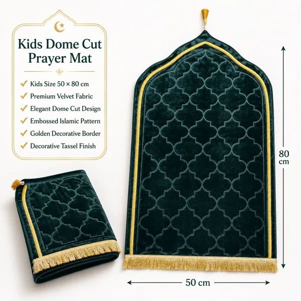 Emerald_Green_Velvet_Embossed_Islamic_Dome_Cut_Prayer_Mat