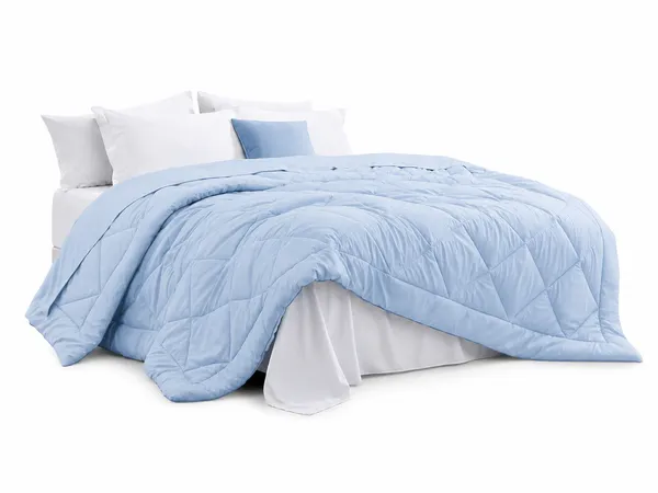 Sky_Blue_Glace_Cloth_Diamond_Quilted_Solid_Comforter