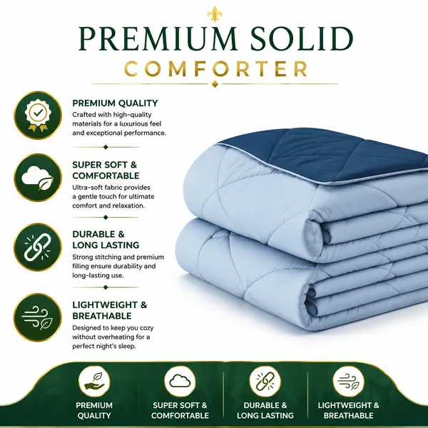 Sky_Blue_And_Navy_Blue_Glace_Cloth_Dual-Tone_Diamond_Quilted_Comforter