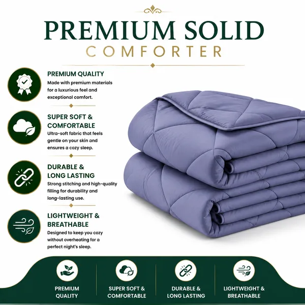 Lavender_And_Purple_Glace_Cloth_Diamond_Quilted_Solid_Comforter
