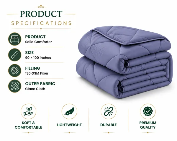 Lavender_And_Purple_Glace_Cloth_Diamond_Quilted_Solid_Comforter