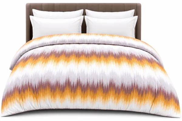 Multicolor_Glace_Cloth_Reversible_Abstract_Ikat_Stripe_Printed_Comforter