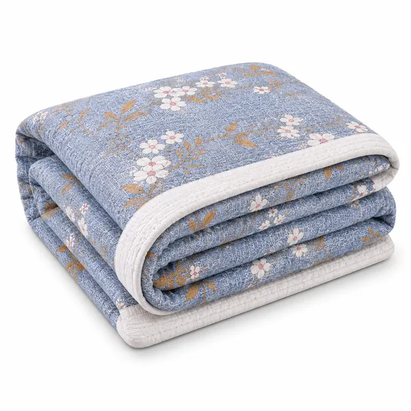Dark_Navy_Microfiber_Ultrasonic_Floral_Double_Bed_Comforter