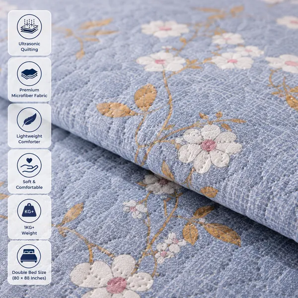 Dark_Navy_Microfiber_Ultrasonic_Floral_Double_Bed_Comforter