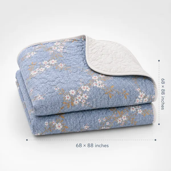 Dark_Navy_Blue_Microfiber_Floral_Dark_Ultrasonic_Single_Bed_Comforter