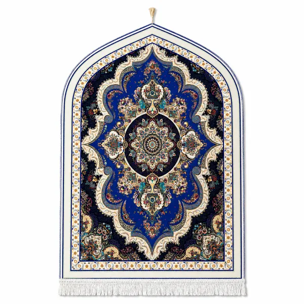 Blue_Velvet_Printed_Dome_Cut_Prayer_Mat