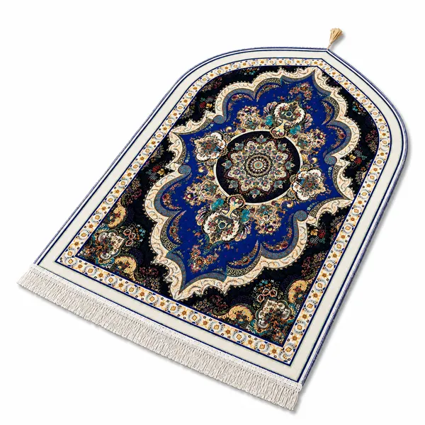 Blue_Velvet_Printed_Dome_Cut_Prayer_Mat