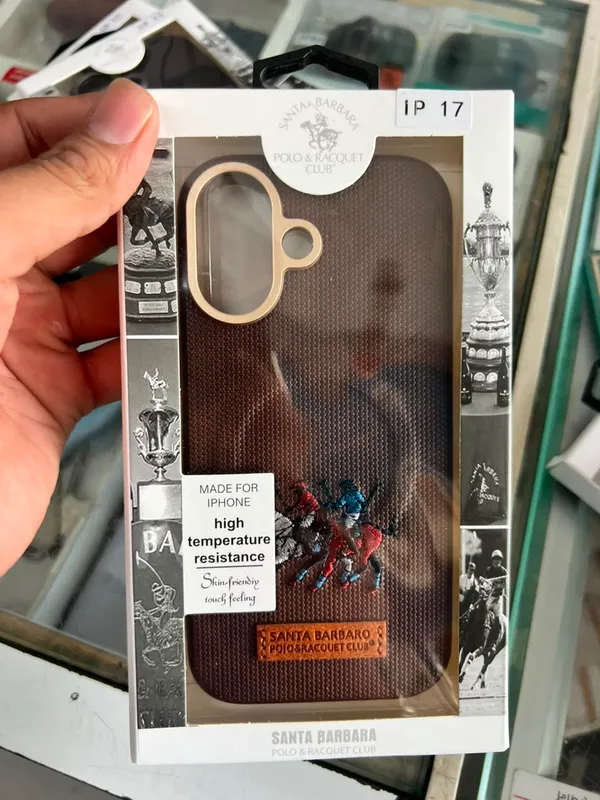 Santa_Barbara_Polo_Club_Brown_Textured_Woven_Iphone_Case