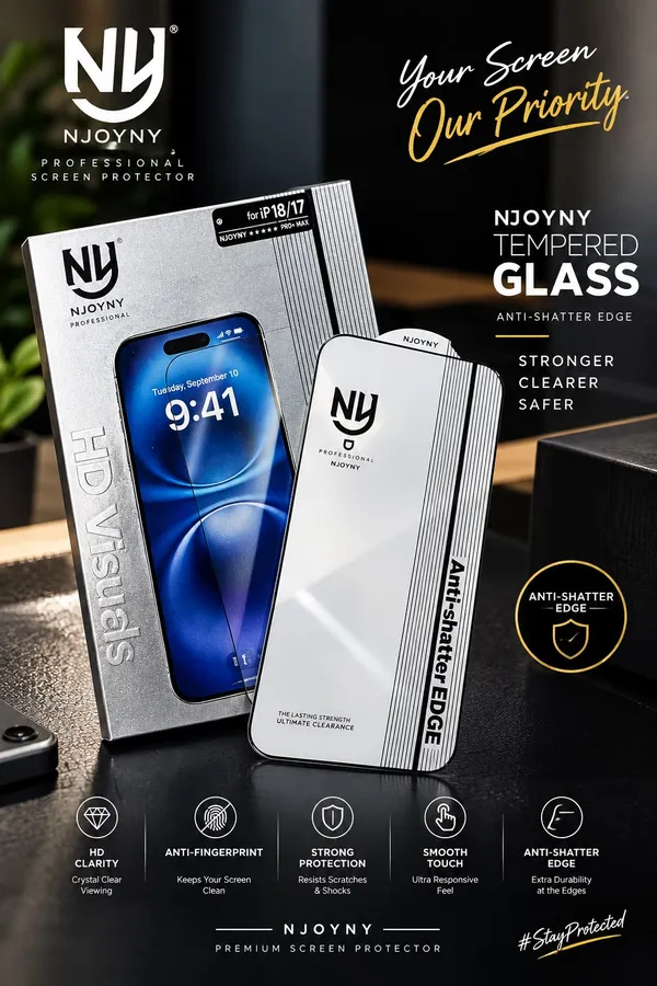 NJOYNY_Tempered_Glass_Professional_Screen_Protector