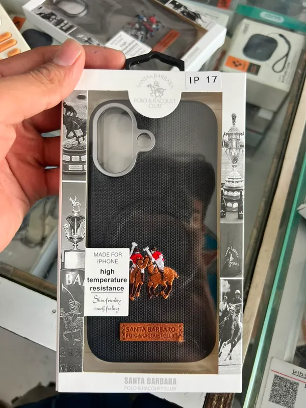 Santa_Barbara_Polo_Club_Black_Fabric_Embroidered_Iphone_Case