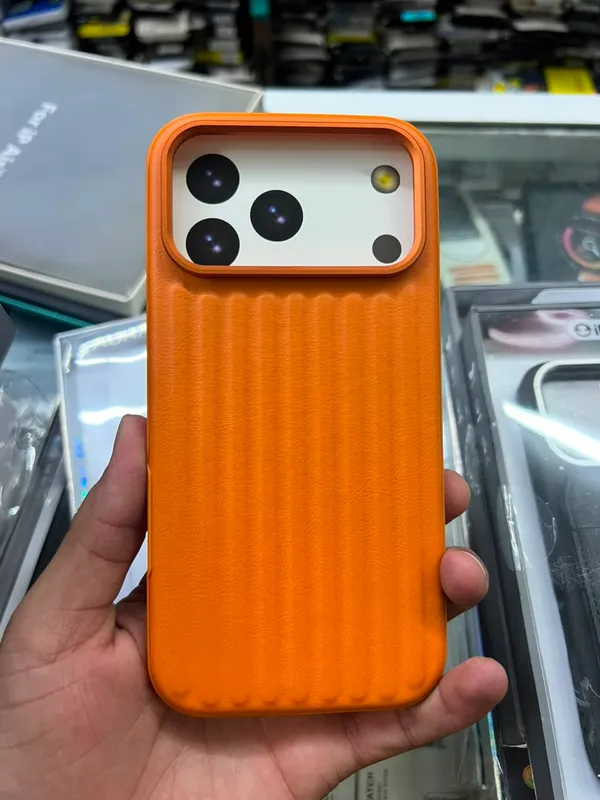 Orange_Carbon_Fiber_Textured_Tpu_Iphone_Case