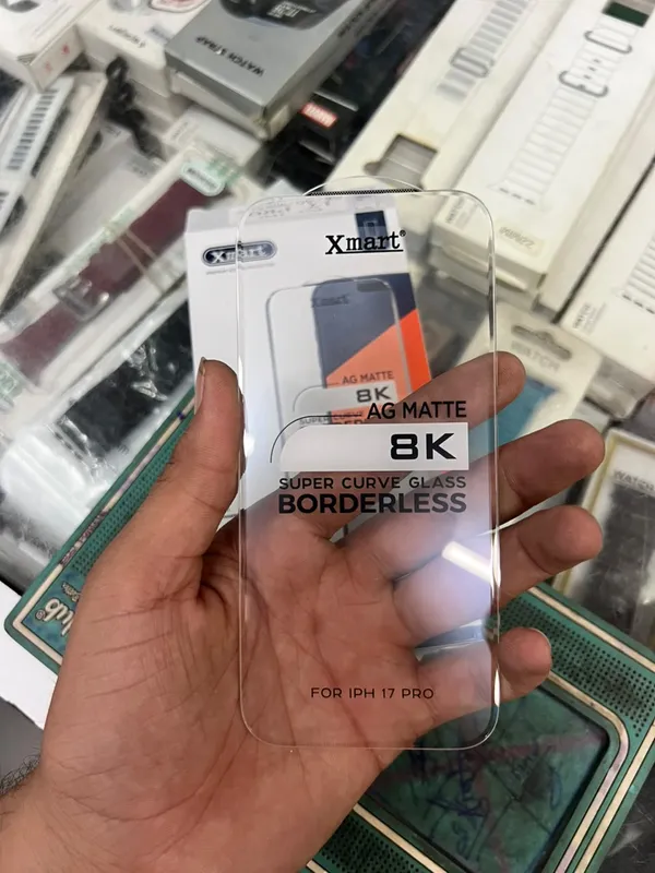 Xmart_8K_Matte_Super_Curve_Borderless_Tempered_Glass_Screen_Protector
