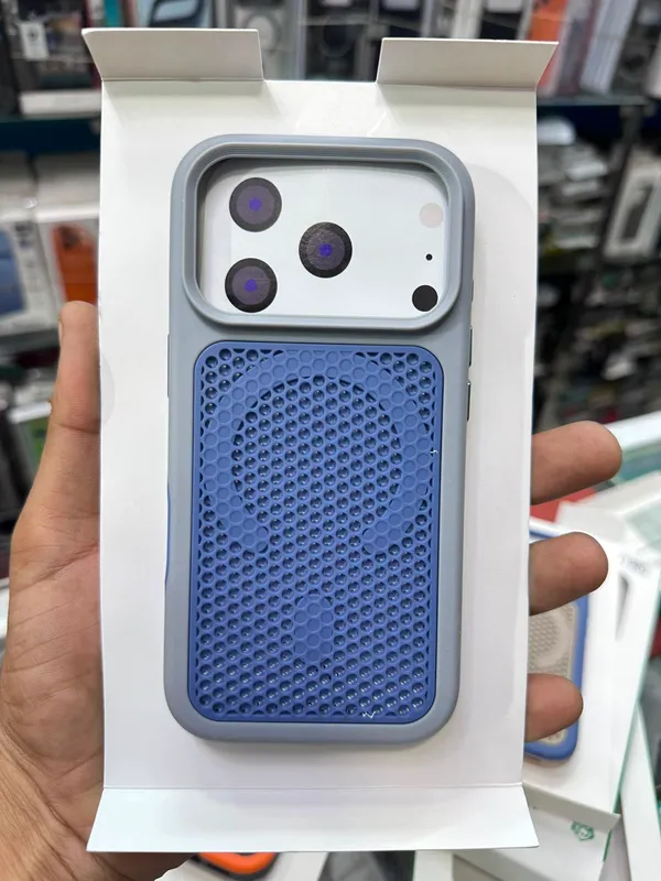 Blue_And_Grey_Textured_Tpu_Iphone_Back_Cover