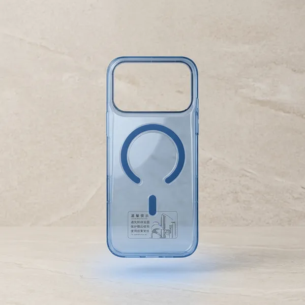 Blue_Transparent_Magnetic_Magsafe_Wireless_Charging_Iphone_Case