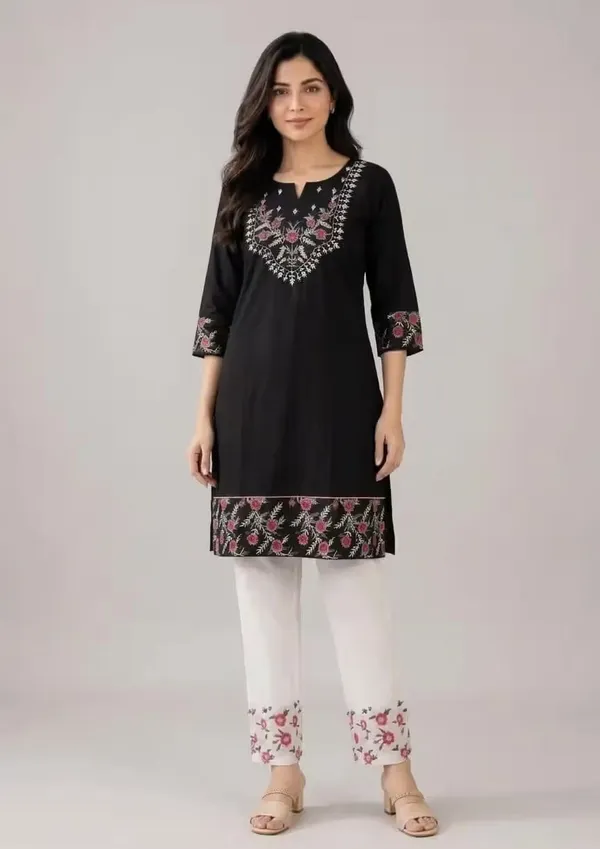 Black_Floral_Embroidered_Pure_Cotton_Co-Ord_Set