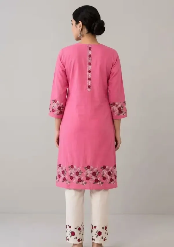 Pink_Floral_Embroidered_Pure_Cotton_Co-Ord_Set_For_Women