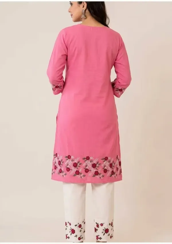 Pink_Floral_Embroidered_Pure_Cotton_Co-Ord_Set_For_Women
