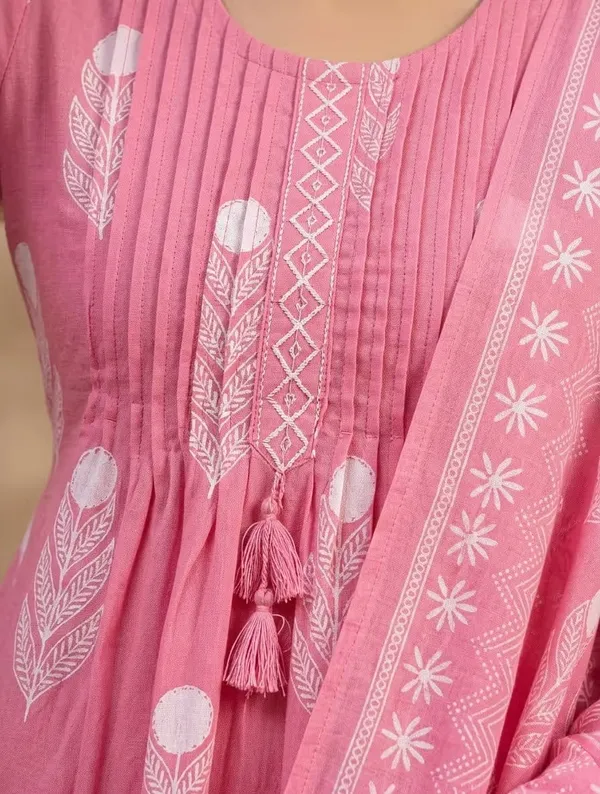 Pink_Ethnic_Printed_Pure_Cotton_Anarkali_Suit_Set_With_Dupatta