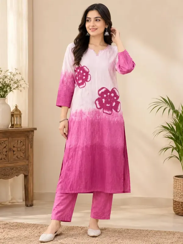 Blush_Pink_Floral_Printed_Pure_Cotton_Straight_Kurta_Set