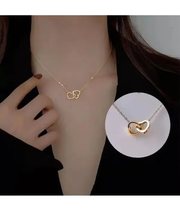 Women’s_Gold-Tone_Heart_Pendant_Necklace_–_Elegant_Minimalist_Chain