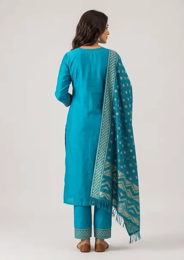 Rama_Green_Embroidered_Kurta_Set_With_Printed_Dupatta