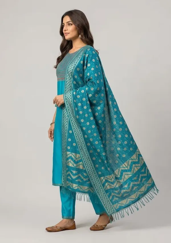 Rama_Green_Embroidered_Kurta_Set_With_Printed_Dupatta