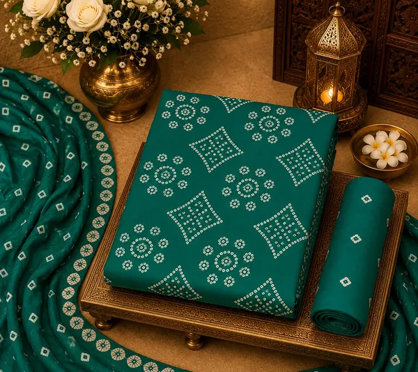 Aahoo_Teal_Green_Premium_Satin_Cotton_Bandhani_Suit_Set_With_Full_Bandhej_Dupatta