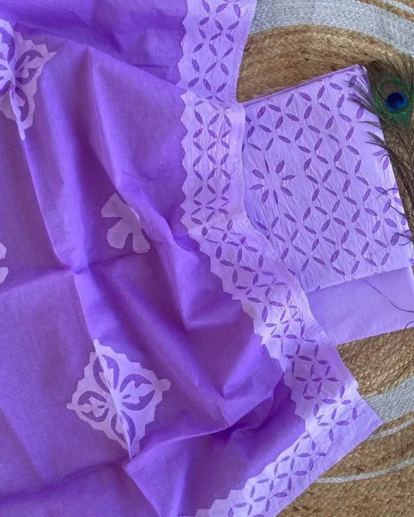 Aahoo_Pure_Cotton_Chikan_Lapat_Cutwork_3_Piece_Suit_Lavender_Bloom