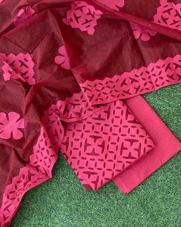 Aahoo_Pure_Cotton_Chikan_Lapat_Cutwork_3_Piece_Suit_Royal_Ruby