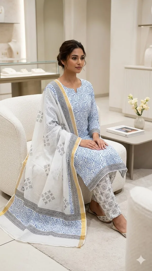 Powder_Blue_Elegance_72-72_Pure_Cotton_Hand_Batik_Block_Suit